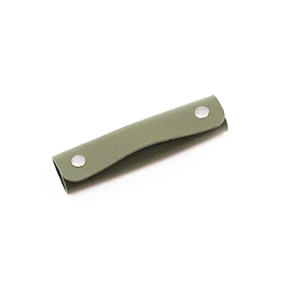 PU Leather Handle Cover, Grip Protector for Luggage and Leashes (Light Green)