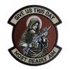 Velcro Patches 'GIVE US THIS DAY' Embroidery view 1