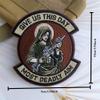 Velcro Patches 'GIVE US THIS DAY' Embroidery view 3