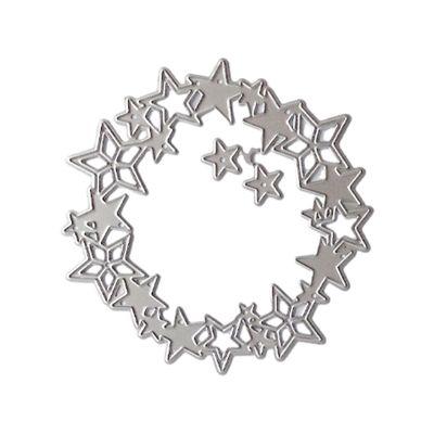 Alloneslife Star Cut Die Round Star Frame