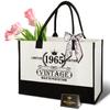 Giftota Vintage 1965 Canvas Tote Bag view 1