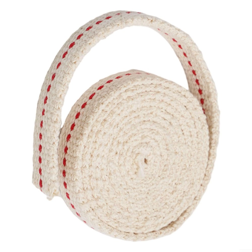 Charming 1m Flat Cotton Wick for Vintage Camping Experience