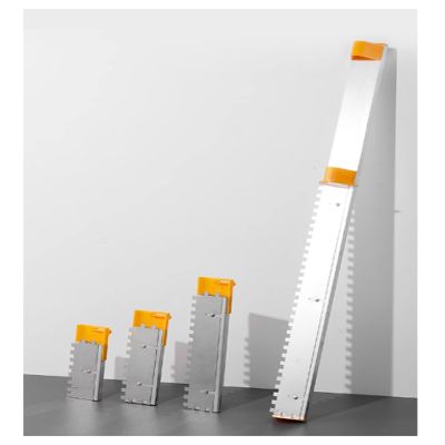 Large Stainless Steel Square-Notch Tile Trowel, 24 in.