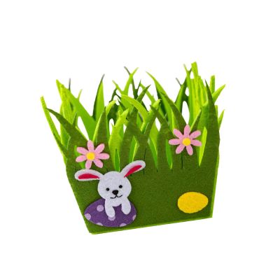 Colorful Non-Woven Basket with Pattern
