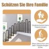 Hggdsac U-Shaped Stair Handrail, Gold, Right-Angle, 115 cm view 2
