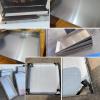 Stainless Steel Condensate Drain Pan, Leakproof, 40 x 80 cm view 4