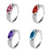 Adjustable Moissanite Diamond Rings for Women view 3