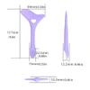 Jauarta Silicone Eyeliner Aid - Purple view 2