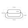 cyclingcolors 10x Snap Fasteners with Washer view 2