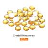 QUARKZMAN 50 Pcs Flat Back Rhinestones, Yellow view 3