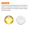 QUARKZMAN 50 Pcs Flat Back Rhinestones, Yellow view 4