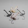 GTV - Double Hook Retro Zinc Alloy Wall Hook view 2