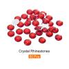 QUARKZMAN 50 Pcs Flat Back Rhinestones, Red view 3