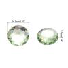 QUARKZMAN 50 Pcs Flat Back Rhinestones, Light Green view 2