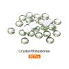 QUARKZMAN 50 Pcs Flat Back Rhinestones, Light Green view 3
