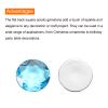 QUARKZMAN 50 Pcs Flat Back Rhinestones, Cyan Blue view 4