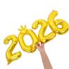 Ciieeo 2026 Number Balloon - Gold view 4
