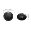 QUARKZMAN 50 Pcs Flat Back Rhinestones, Black view 2