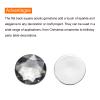 QUARKZMAN 100 Pcs Flat Back Rhinestones, SS45 Gray view 4