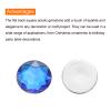 QUARKZMAN 100 Pcs Flat Back Rhinestones, Deep Blue view 4
