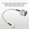UPALDHOU 15 cm RG316 SMA Male to N Male Adapter Cable view 2