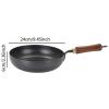 Sharplace Nonstick Wok Pan with Lid, 24 cm view 2