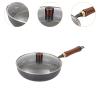 Sharplace Nonstick Wok Pan with Lid, 24 cm view 3