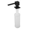 Fafeicy Sink Soap Dispenser, Durable Metal Pump with 350 mL Refillable Bottle view 1