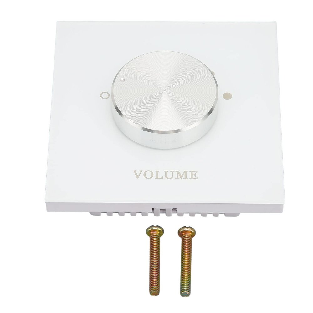 Background Music Tuning Smart Home Volume Controller with Button, 5-Level Adjustment and Dual-Channel Stereo