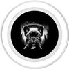 French Bulldog Selfie with UFO - Funny Alien Lover PopSockets PopGrip for MagSafe view 2