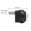 Yctze Pressure Washer Nozzle Tip Replacement, 4000 PSI, 4.0 GPM, 6-Gear Adjustable Pressure Nozzle for Car Washing, Fits Most 1/4-Inch Pressure Washers view 4