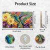 DELORIGIN Key Holder with Hummingbird Design view 2