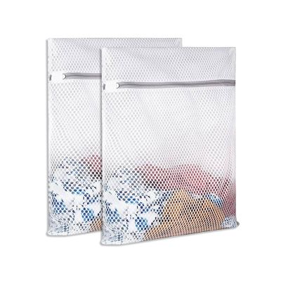 Dreamil Laundry Bags, 2 Pack Durable Mesh with Zipper