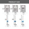 3-Piece Double Needle Set for Household Sewing Machines view 4