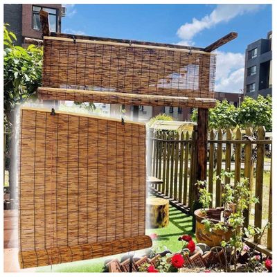 CMJYMX Bamboo Roller Blind
