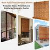 CMJYMX Bamboo Roller Blind view 3