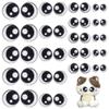 FINGERINSPIRE 20 Pairs of Felt Eyes for DIY Toys view 1