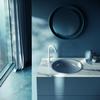 BetteBalance Round Inset Washbasin, 435 mm, Graphite Matte view 3