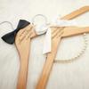 Personalized Wooden Wedding Hangers, Set of 2 view 3
