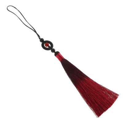 Milisten Traditional Tai Chi Tassel in Burgundy