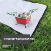 JCXIOC Fire-Resistant Camping Grill Mat view 2