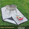 JCXIOC Fire-Resistant Camping Grill Mat view 4