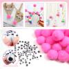 TOAOB 50 Pcs Craft Pom Poms 40mm Pink view 4