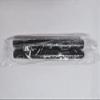 WELDUN Room Divider Curtain Rods 2-Pack C Rod 25CM Length Black view 1