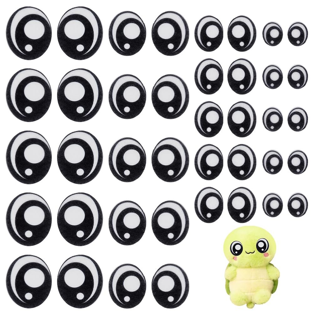 FINGERINSPIRE 20 Pairs Felt Eyes