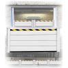 Removable Portable Aluminum Flood Barrier for Garage, Entrance Door, Gate, and Basement Entrance (100 cm High, 290 cm) view 1