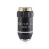 195 100X Achromatic Objective Lens for Laboratory Microscopes, RMS 20.2 mm view 1