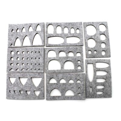 Fcnjsao 8 x Wool Felt Shapes