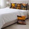 40 x 40 cm African Cushion Covers, 4-Pack, Waterproof, Double-Sided Print view 3