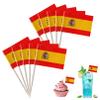 100 Count Spain Toothpick Flags view 1